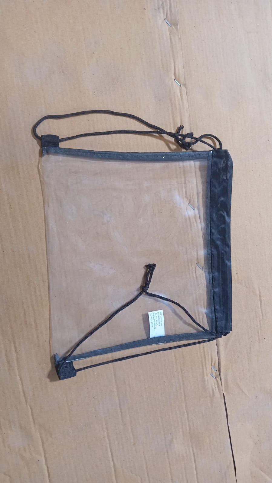 7740 MULTIPURPOSE PLASTIC WATERPROOF POUCH BAG, TRANSPARENT STADIUM BAG CLEAR STRING BAG FOR GYM CONCERT TRAVEL BEACH SWIMMING SPORT 7740 MULTIPURPOSE PLASTIC WATERPROOF POUCH BAG, TRANSPARENT STADIUM BAG CLEAR STRING BAG FOR GYM CONCERT TRAVEL BEACH SWIMMING SPORT